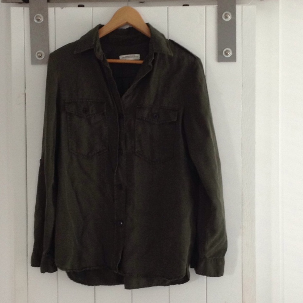 Zara button down shirt